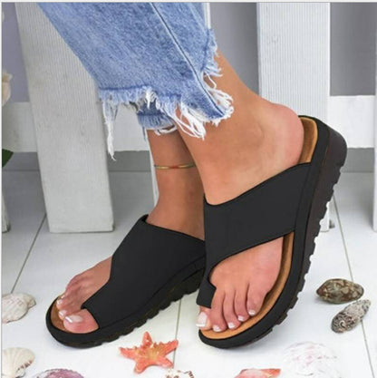 Summer Flat Bottom Half Sandals Women