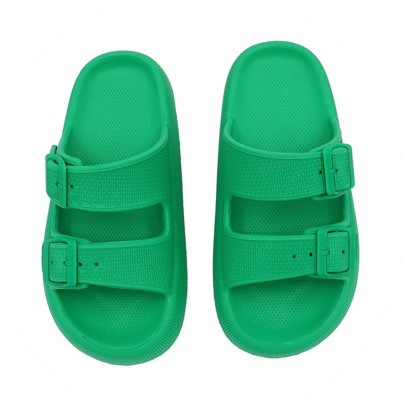 Summer Women Outdoor Indoor Thick-soled Eva Sandals And Slippers