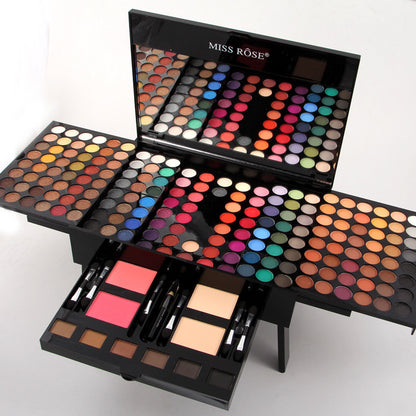 180-Color Eyeshadow & Blush Set – Personalized Piano-Shaped Makeup Palette Box